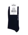 Chaussettes Noires en Coton Bio pour homme • Camilliano