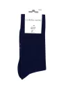 Chaussettes Bleu Marine Coton Bio pour homme • Camilliano