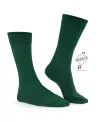 Chaussettes Vertes Coton Bio Homme • Camilliano