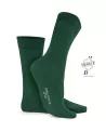 Chaussettes Vertes Coton Bio Homme • Camilliano