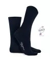 Chaussettes Bleu Marine Coton Bio pour homme • Camilliano