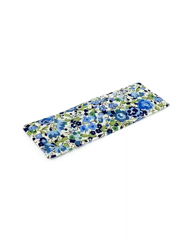 Coffret Noeud Papillon en tissu fleuri liberty • Camilliano