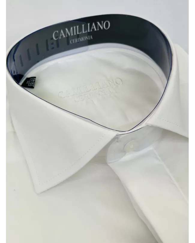 Chemise col ville couleur ivoire • Camilliano